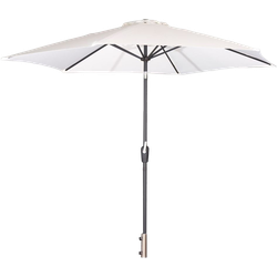 Brandon verstelbare parasol wit - Ø3 m