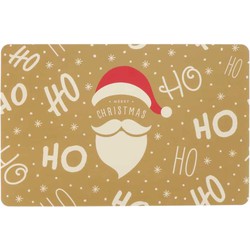 Unique Living - Placemat Hohoho 30x45cm Gold