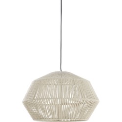 Light&living Hanglamp Ø49x30 cm DEYA crème