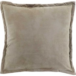 Unique Living - Kussen Basics - 45x45cm - steen