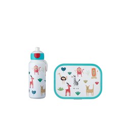 Mepal Mepal lunchset campus (pu+lb) - animal friends