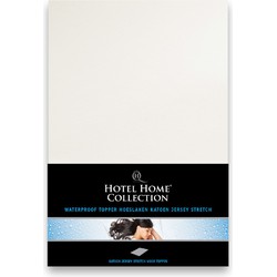 Hotel Home Collection - Snug Protect Waterproof - Topper Hoeslaken - 180x200/220+12 cm - Wit