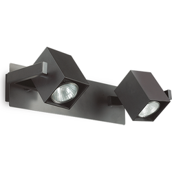 Ideal Lux - Mouse - Wandlamp - Metaal - GU10 - Zwart