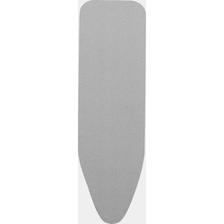 Strijkplankhoes C, 124x45 cm, 8 mm schuim - Metalized - Metallised