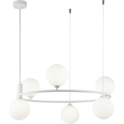 Maytoni - Hanglamp Ring - Wit - Ø58