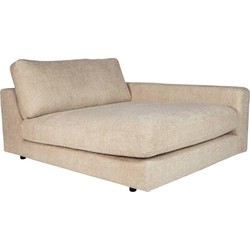 PTMD Nilla sofa chaise longue arm Right SiC Ant Sand