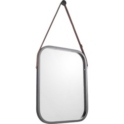 Spiegel Idyllic - Zwart - 33x40,5 cm