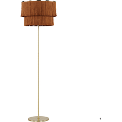 Beliani PERISTERI - Staande lamp-Bruin-IJzer