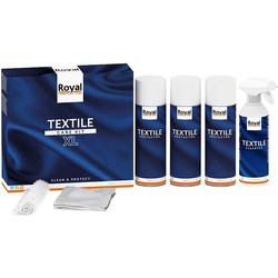 Producten om stof te reinigen en te beschermen ROYALTEX blauw