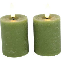 Ledkaars Lyon ro 5x5x9 cm l.grn s2