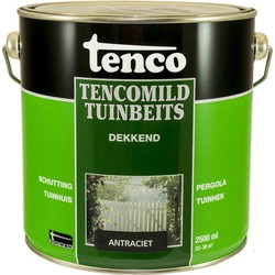 Dekkend antraciet 2,5l mild verf/beits - tenco