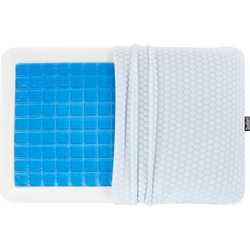 Beliani EMIN - Memoryfoam kussen-Wit-Polyester