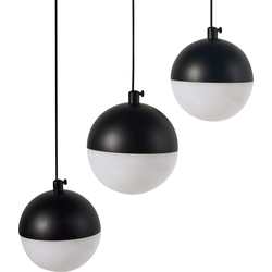 Beliani ANKOBRA - Hanglamp-Zwart-Aluminium