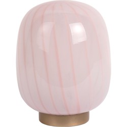 Tafellamp Summer Globe - Zachtroze - 15.6x15.6x20cm