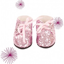 Götz Götz Shoes & Co, schoenen "Glitter pink", babypoppen 42-46 cm / staanpoppen 45-50 cm