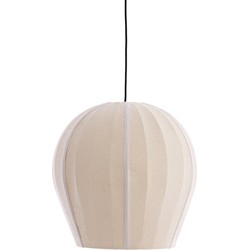 Light & Living - hanglamp - Zagori - beige - textiel - E27 - 2989613