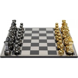 Kare Decofiguur Chess 60x60cm