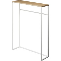 Metalen en houten ingangstafel - L60 cm