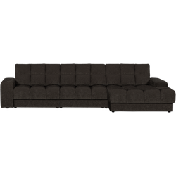 WOOOD Second Date Chaise Longue Rechts - Vintage - Antraciet