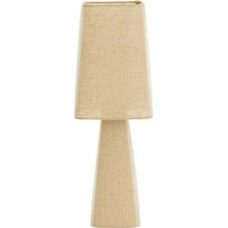 Light & Living - tafellamp - Mikko - naturel - textiel - schemerlamp - E27 - 1886083
