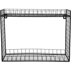 Wandrek Reja - Zwart - 15x40x30cm