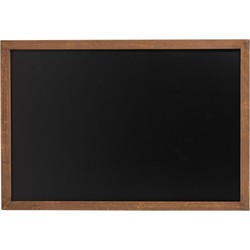 krijtbord memo hout zwart 89,8 x 130 x 3,3