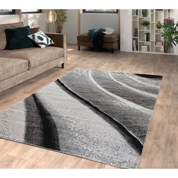 Modern vloerkleed - Lima Designer Grijs - 280 X 380 CM