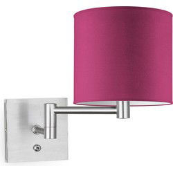 Home sweet home wandlamp swing bling Ø 20 cm - roze