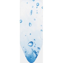 Ironing Board Cover C, 124x45 cm, 2mm Foam - Ice Water