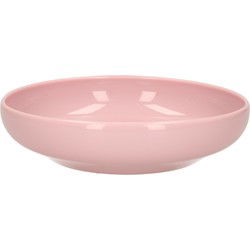 Plasticforte Kommetje - roze - D16 x 4 cm - 520 ml - kunststof - Kommetjes
