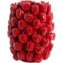 Light & Living - Vaas BELLPEPPER - 35x33x47cm - Rood