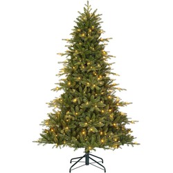 Black Box Trees Kunstkerstboom Boyle - 127x127x185 cm - PVC - Groen