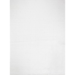 Scandinavisch Tapijt met Stippen HIKARI - Ivoor - 160x213 cm 