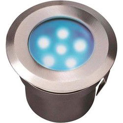 Garden lights sirius blue inbouwspot 12 v 35 lm 1 w 12000-15000 k
