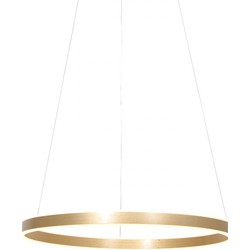 Steinhauer hanglamp Ringlux - goud - metaal - 60 cm - ingebouwde LED-module - 3502GO
