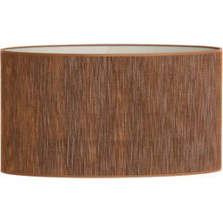 Light & Living - kap - Penny - bruin - textiel - E27 - 3545963