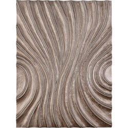 PTMD Wandpaneel Reddie - 90x7x120 cm - MDF - Bruin