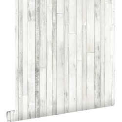 ESTAhome behang sloophout grijs wit - 53 cm x 10,05 m - 138816