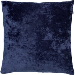 Dutch Decor SKY - Sierkussen velvet 45x45 cm - Insignia Blue - donkerblauw - Dutch Decor