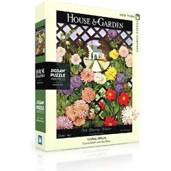 New York Puzzle Company Floral Trellis - 1000 stukjes