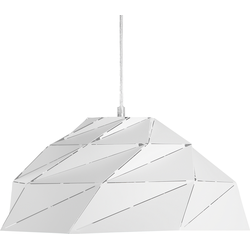 Beliani RUBICON - Hanglamp-Wit-IJzer