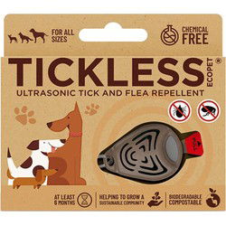 TICKLESS ECO TEEK EN VLO AFWEER VOOR HOND EN KAT BRUIN