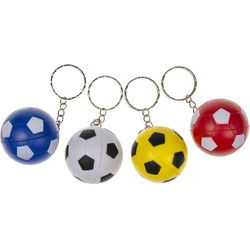 Duckiez Sleutelhanger Voetbal Foam - 48 stuks