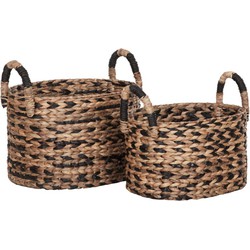 MUST Living Basket MUST Living oval, set of 2,25xØ41 cm | 30xØ46 cm