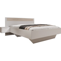 Meubella - Tweepersoonsbed Franklin - Wit - 160x200 cm
