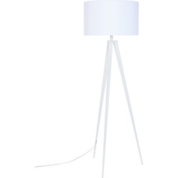 Zuiver Tripod Vloerlamp/ Staande driepoot lamp Wit