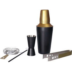 Secret de Gourmet 5-delige Cocktails maken set - 600 ml - Cocktailshakers