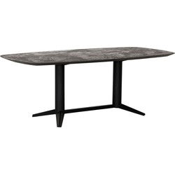 DTP Home Dining table Soho rectangular 210 MORTEX,76x210x110 cm, mortex top