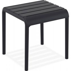 SIDONY salontafel 42x41x40 cm Zwart