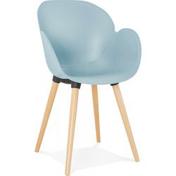 PICATA design stoel 595x59x845 cm Blauw